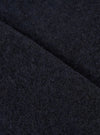 Navy Wool Fleece Zip Waistcoat