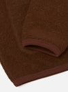 Cacao Wool Fleece Cardigan