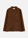 Cacao Wool Fleece Field Jacket