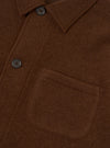 Cacao Wool Fleece Field Jacket