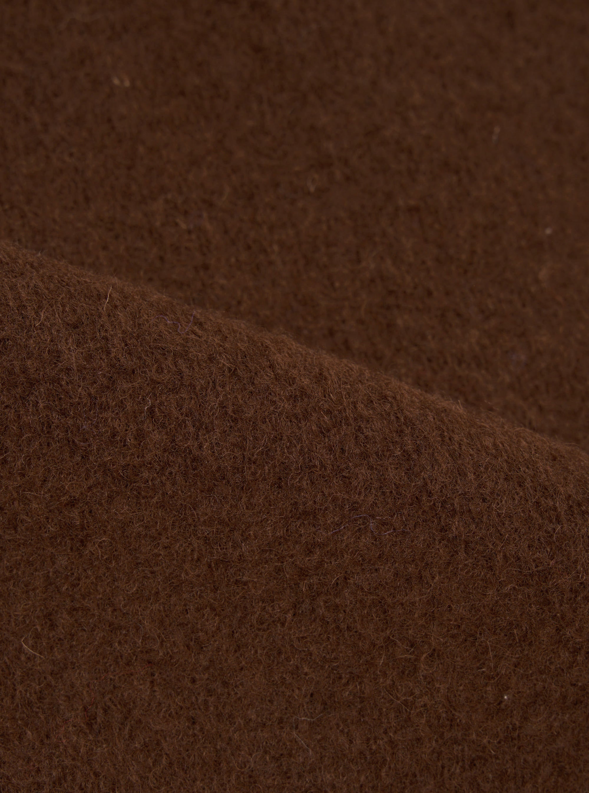 Cacao Wool Fleece Field Jacket