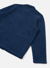 Indigo Wool Fleece Field Jacket