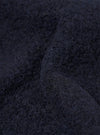 Navy Wool Fleece Zip Liner Jacket