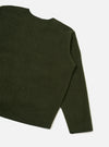 Olive Wool Fleece Zip Liner Jacket