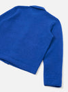 Blue Wool Fleece Uniform Jacket