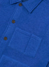 Blue Wool Fleece Uniform Jacket