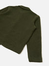 Olive Wool Fleece Uniform Jacket