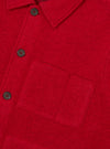 Scarlet Wool Fleece Uniform Jacket