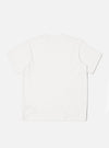 The Ecru Single Jersey Core Tee is displayed on a white background. The tee is a light, off-white color and appears to be made of a soft, jersey material.