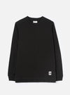 Black Single Jersey L/S Core Pocket Tee