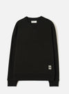 Black Brush Back Sweat Core Sweatshirt