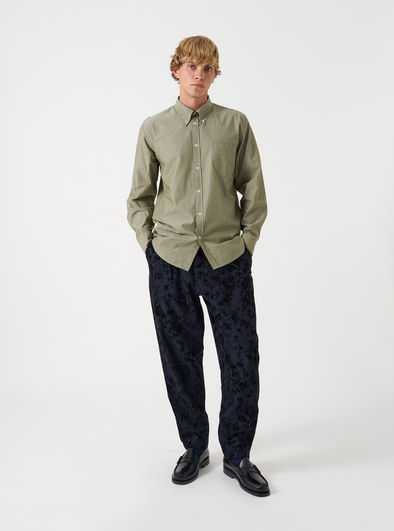 Olive Prince Chambray Daybrook Shirt