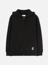 Black Brush Back Sweat Core Hoody