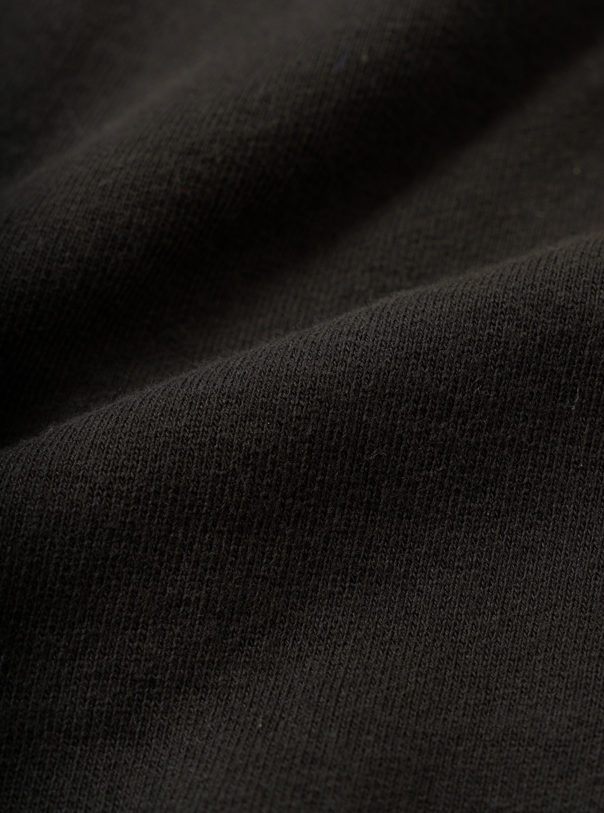 Black Brush Back Sweat Core Hoody