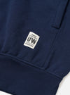 Navy Brush Back Sweat Core Hoody