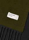 Green/Black Double Sided Scarf