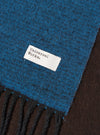 Light Blue/Brown Double Sided Scarf