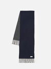 Navy/Mid Grey Double Sided Scarf