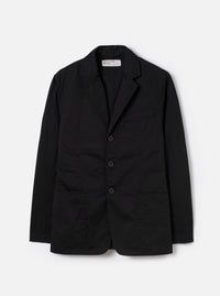 Black Twill London Jacket