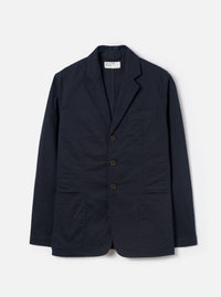 Navy Twill London Jacket