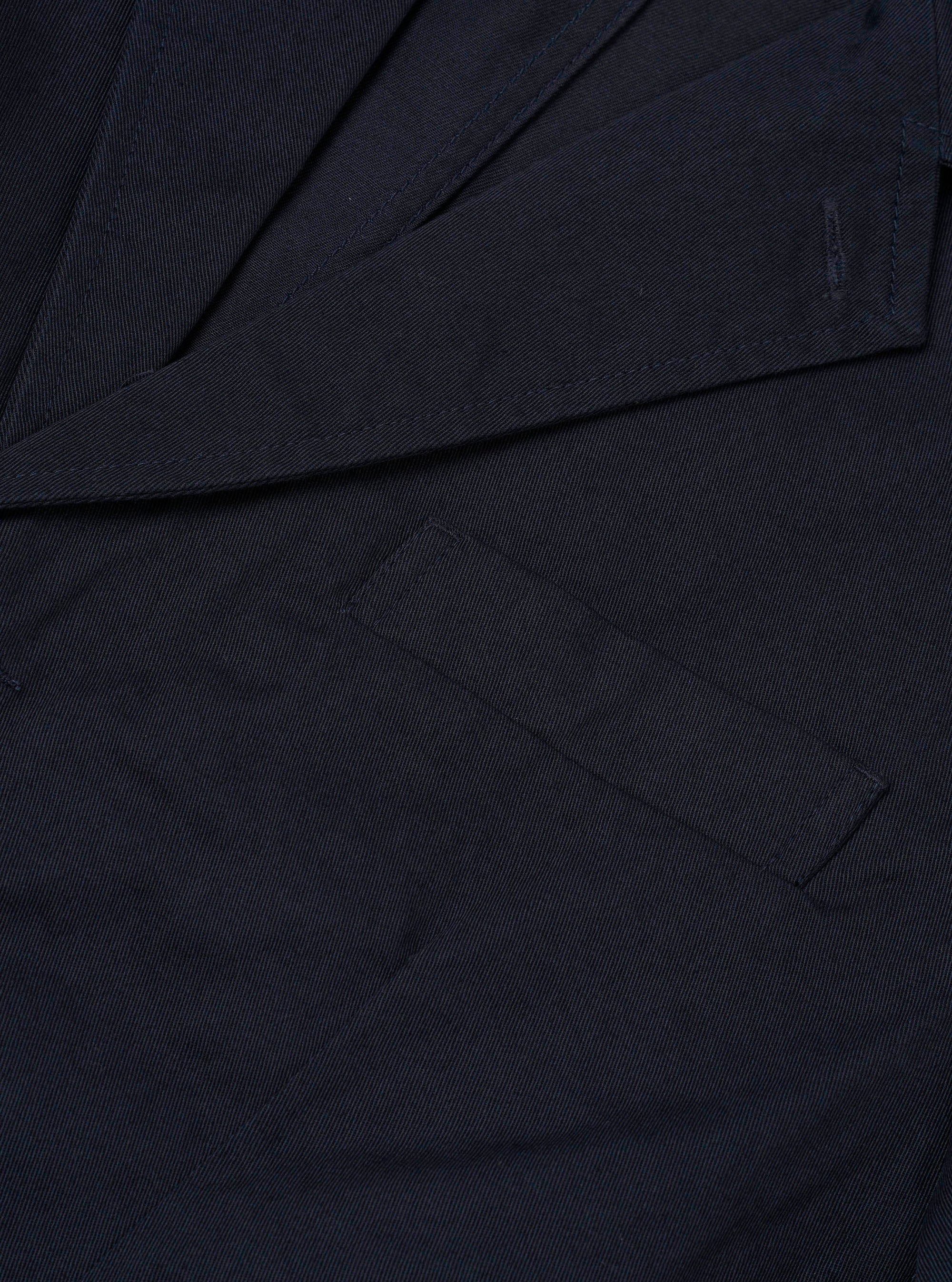 Navy Twill London Jacket