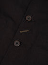 Black Twill Bakers Chore Jacket