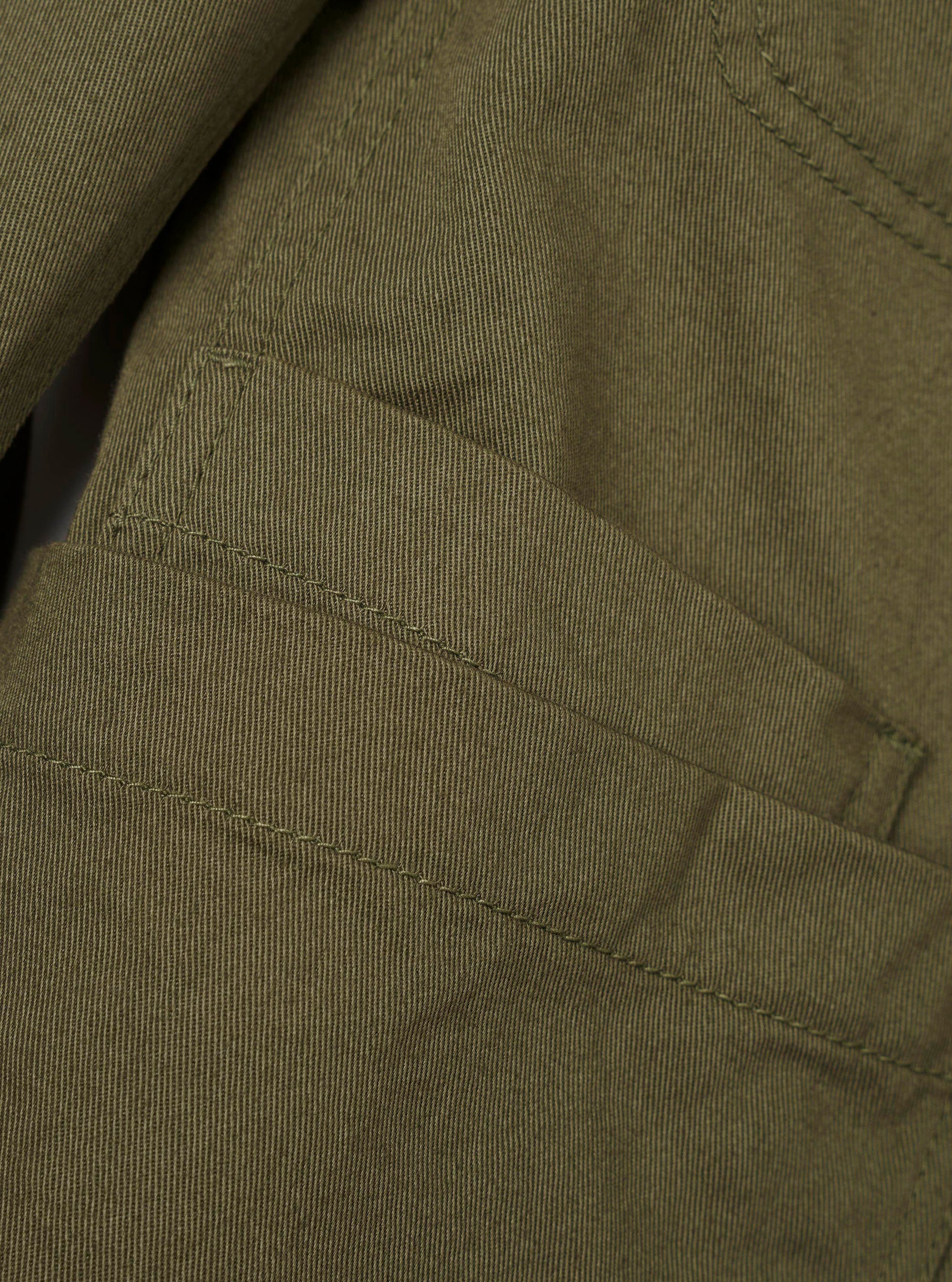 Light Olive Twill Bakers Chore Jacket