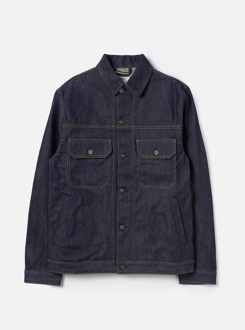 Indigo 13oz Selvedge Denim Trucker Jacket