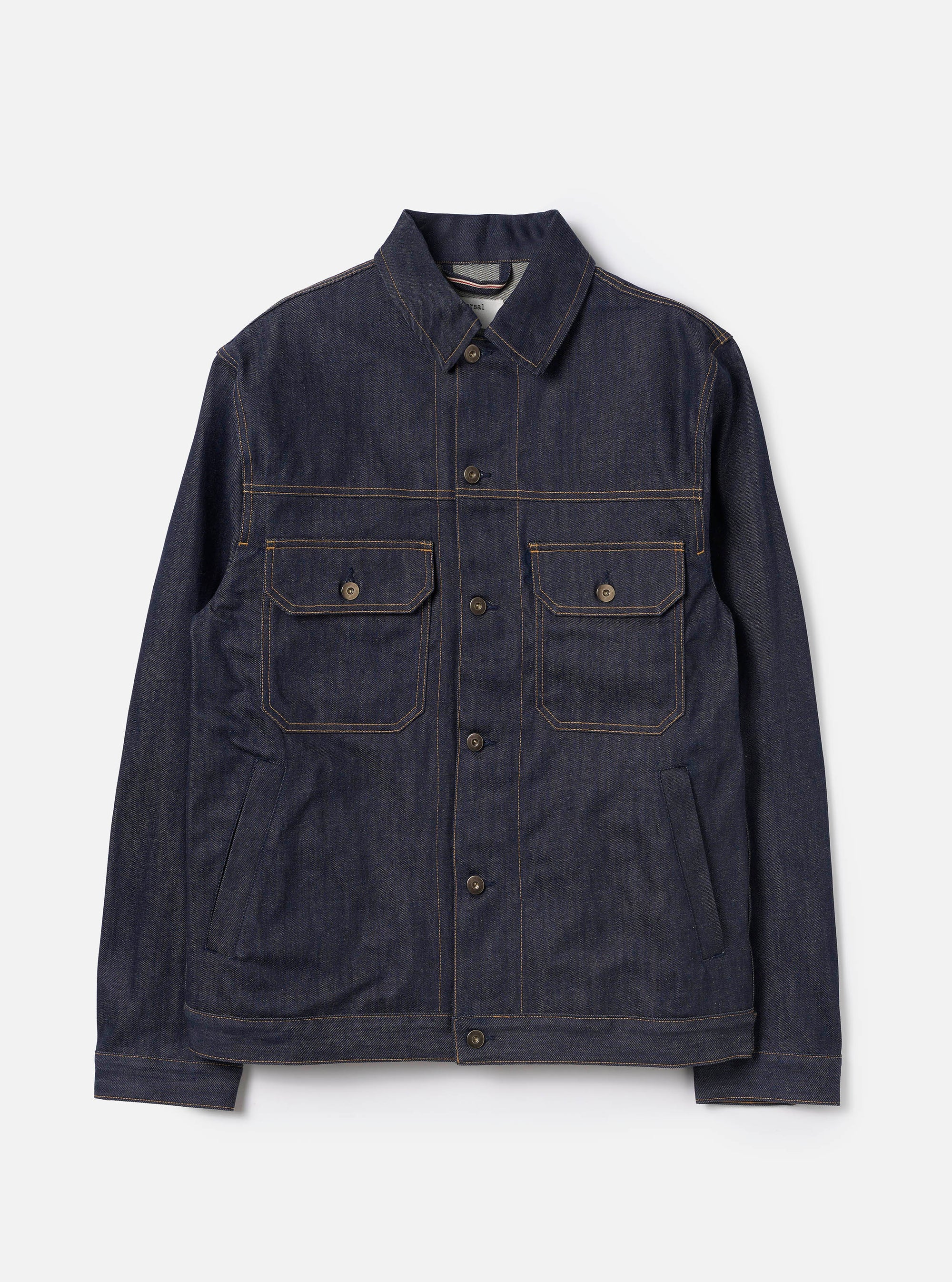 Indigo 13oz Selvedge Denim Trucker Jacket