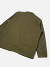 Light Olive Twill Three Button Jacket