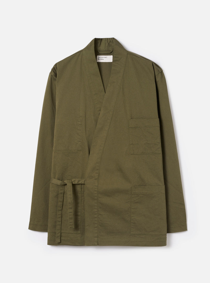 Light Olive Twill Kyoto Work Jacket