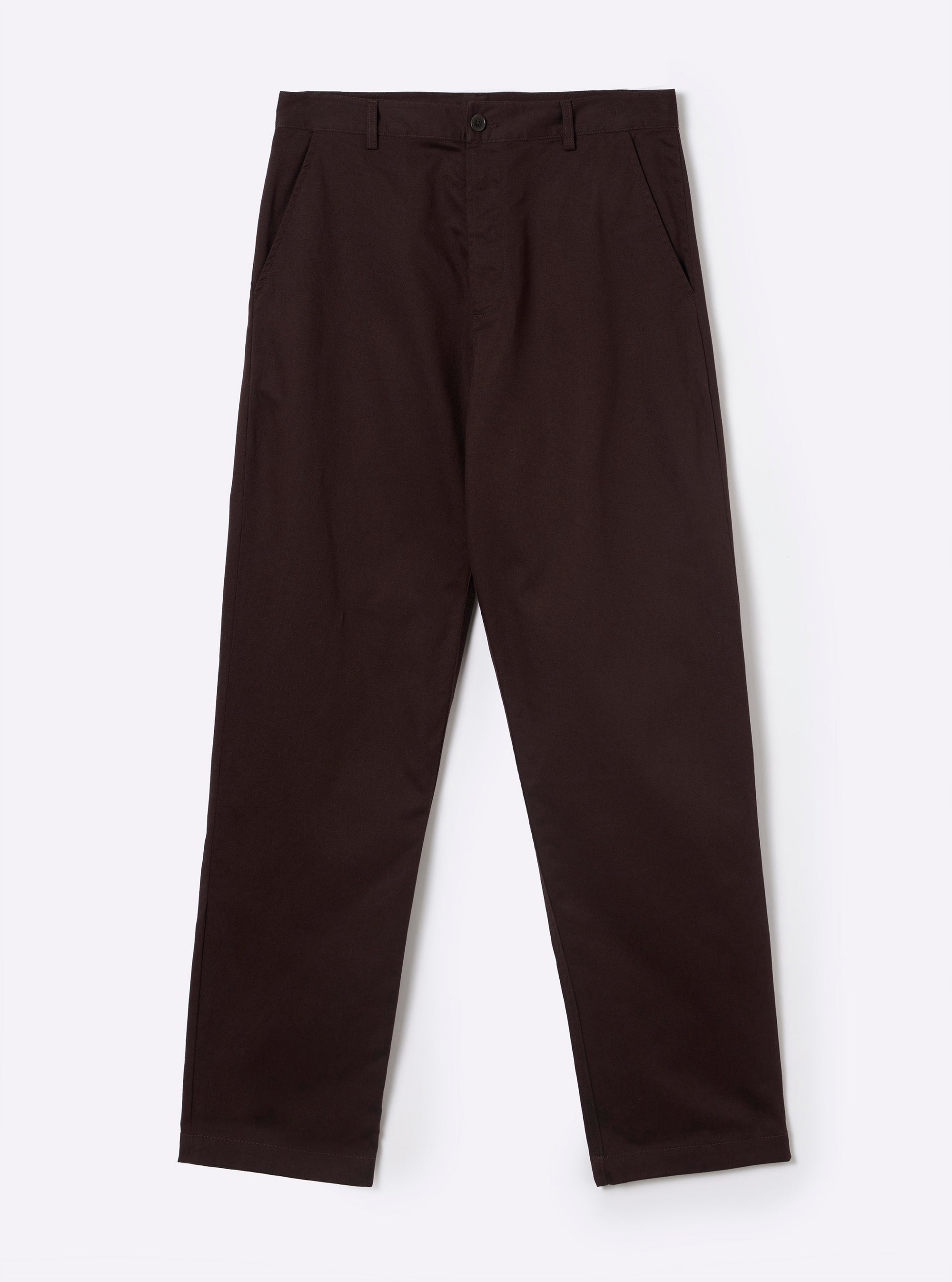Brown Twill Military Chino