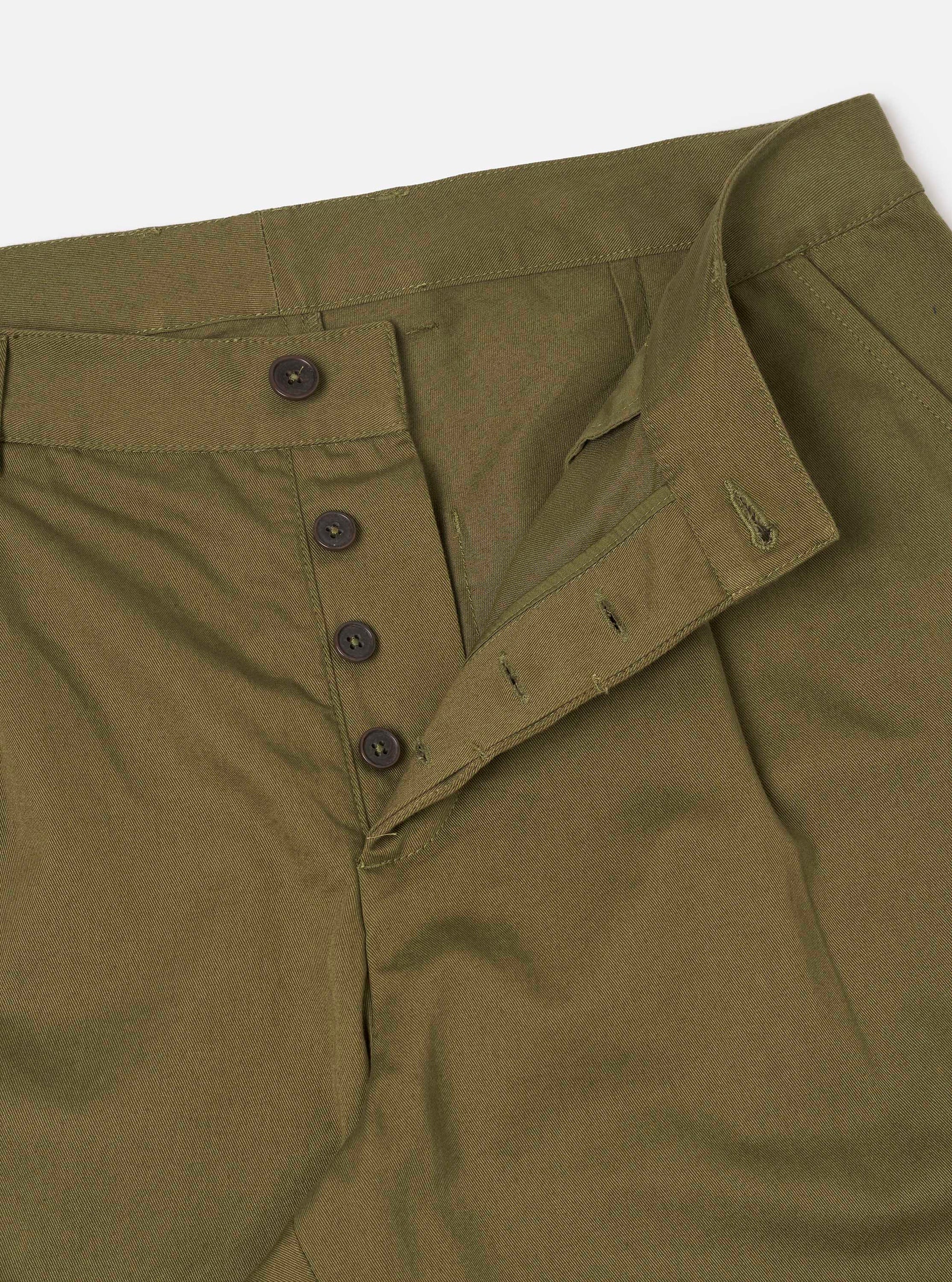 Light Olive Twill Duke Pant