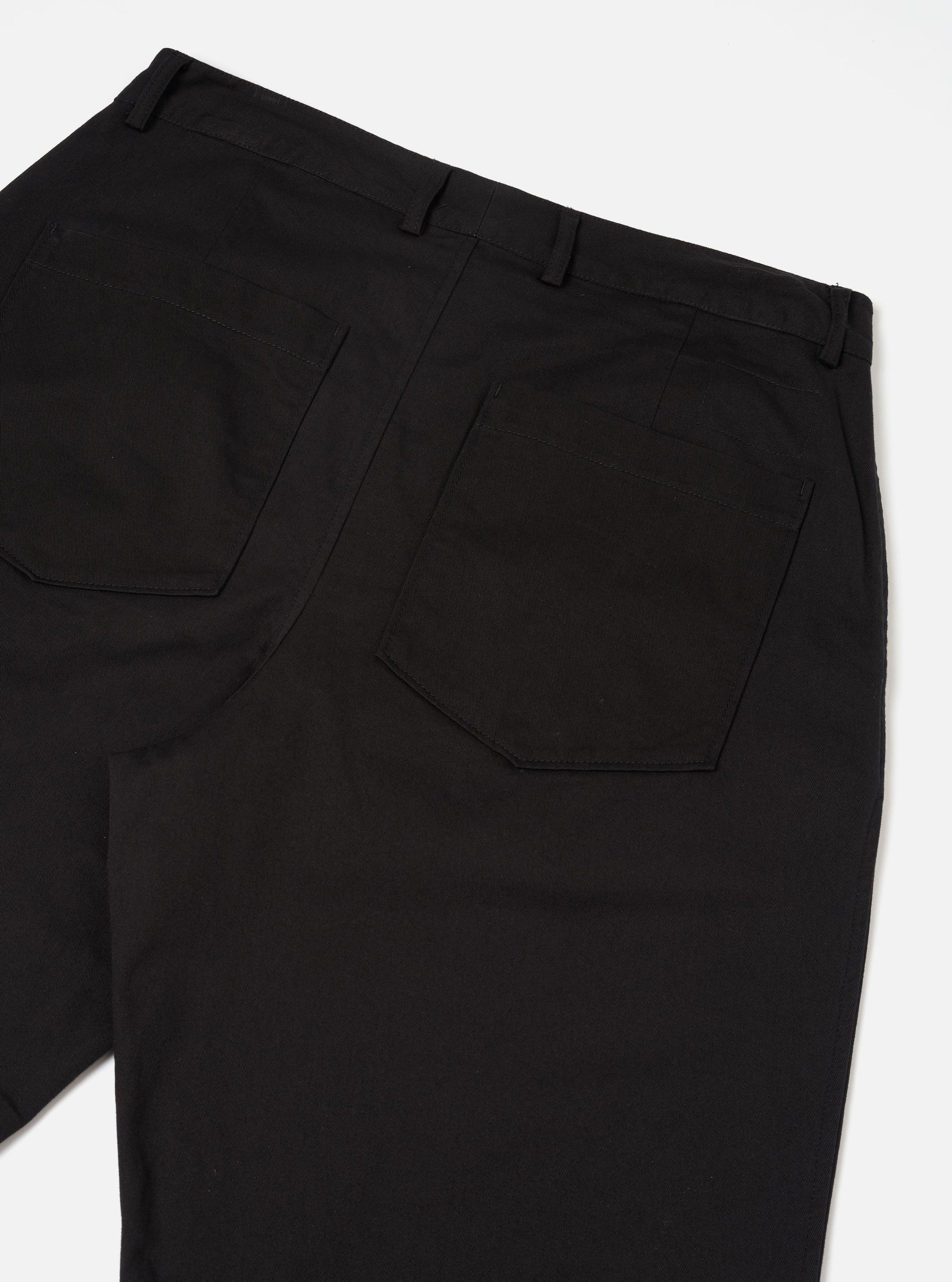 Black Twill Duke Pant