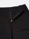 Black Twill Fatigue Pant