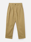Sand Twill Double Pleat Pant