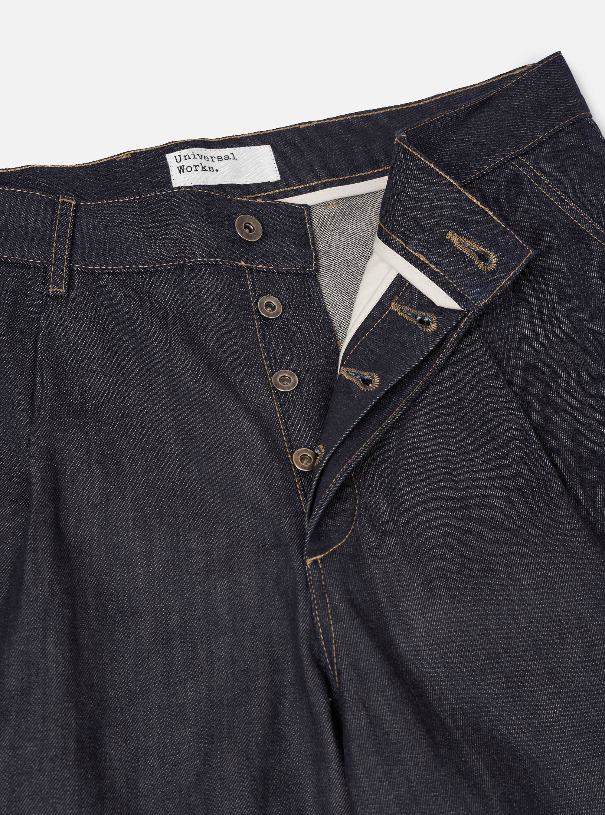 Indigo 13oz Selvedge Denim Duke Pant