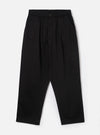 Black Twill Oxford Pant