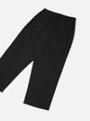 Black Twill Oxford Pant