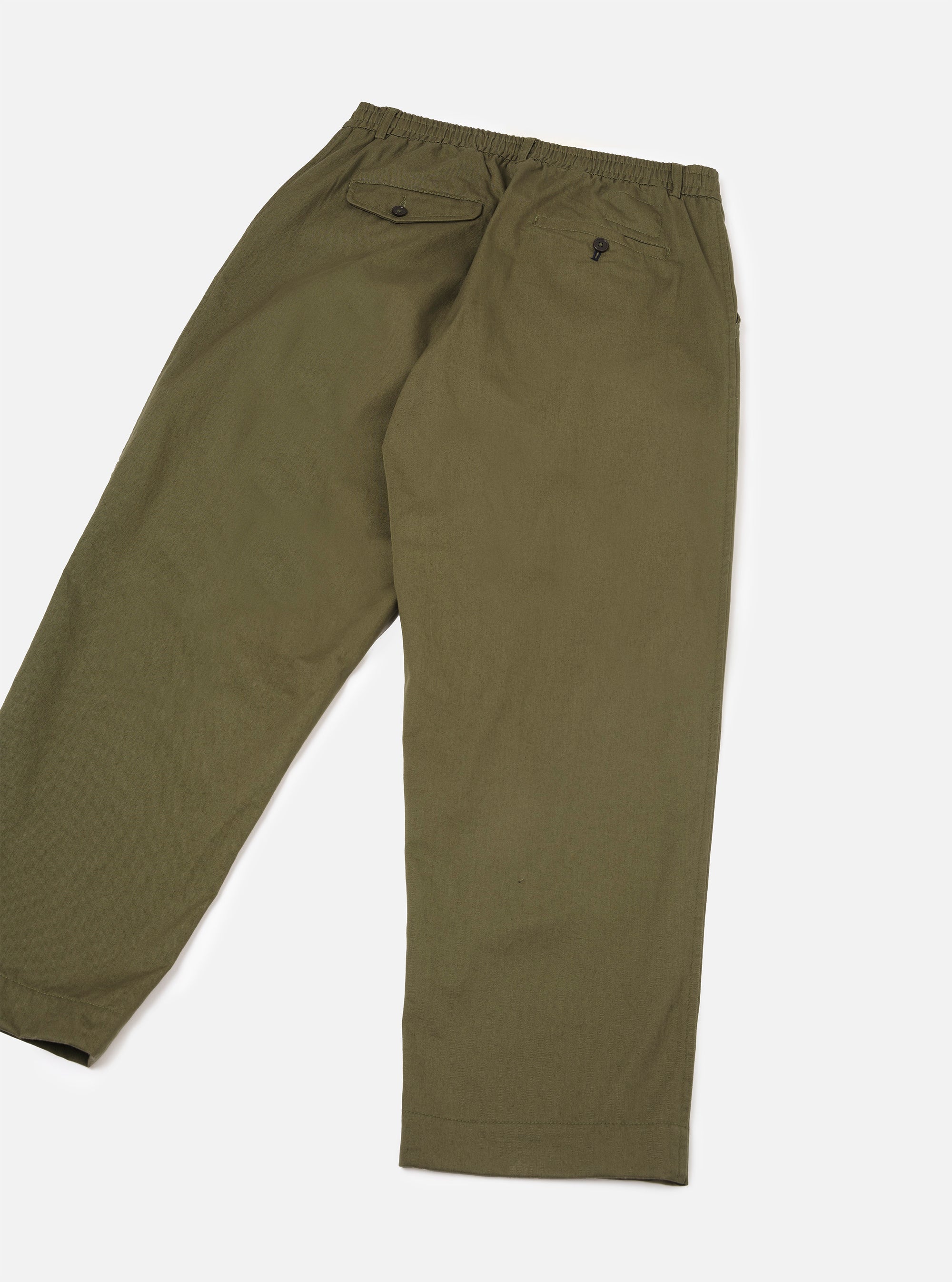 Light Olive Twill Oxford Pant