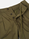 Light Olive Twill Oxford Pant
