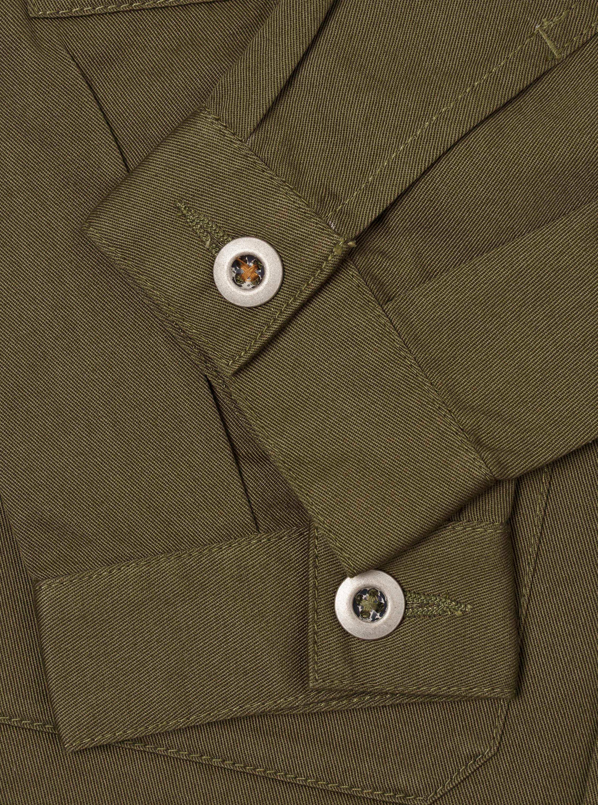 Light Olive Twill MW Fatigue Jacket