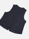 Navy Twill Field Waistcoat