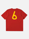 Red Single Jersey Charity Football Tee