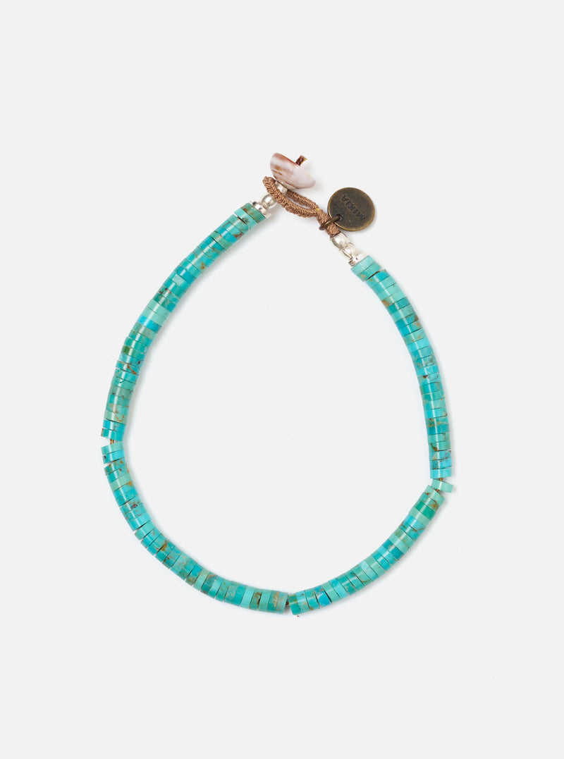 Mikia Turquoise Heishi Beads Bracelet