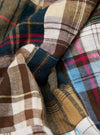 Brown Madras Check S/S Pullover Shirt