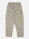 Close-up of the Green Tiny Check Long Pyjama Set pants on a white background. The pants have an elastic waist and a relaxed fit.