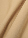 A close-up swatch image of the Sand Organic Fine Cord Two Button Jacket fabric displays a light sand-colored organic cotton with a distinct fine-wale corduroy texture. The vertical ridges of the corduroy material are clearly visible, filling the entire frame.