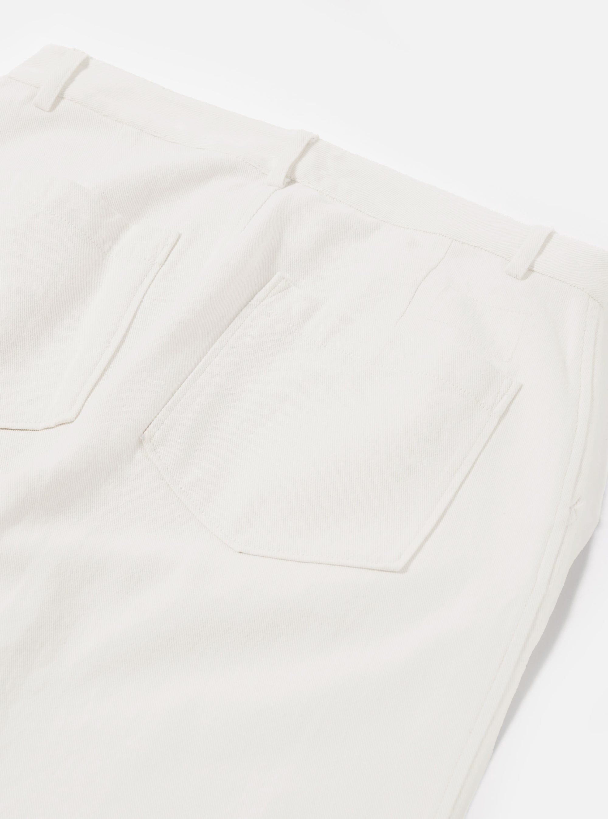 Ecru Slub Drill Duke Pant
