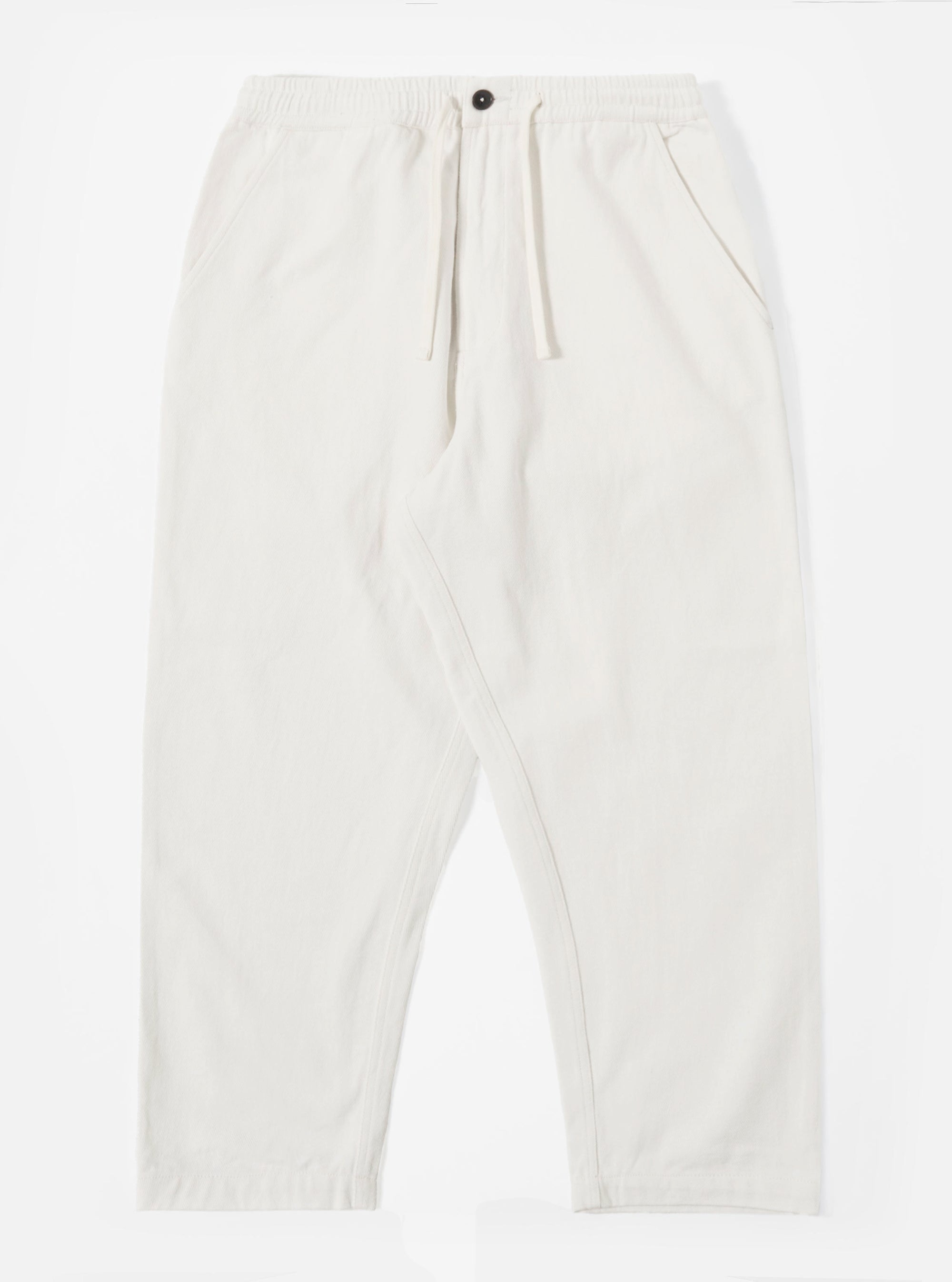 Ecru Slub Drill Hi Water Trouser